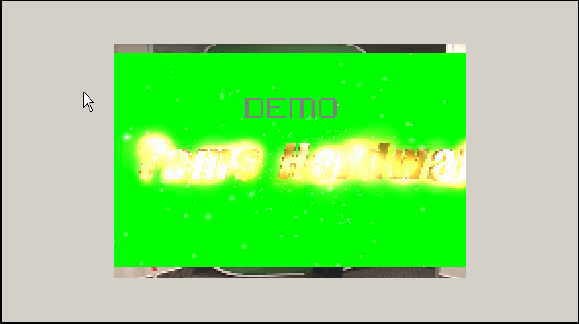 Sony Vegas - перед операцией Chroma Keying